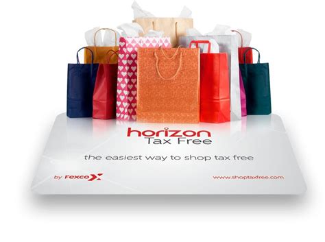 horizon tax free shopping.